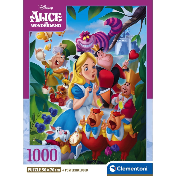 Disney Alice In Wonderland - 1000 teile