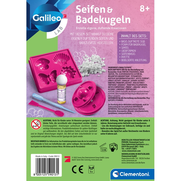 Seifen und Badekugeln