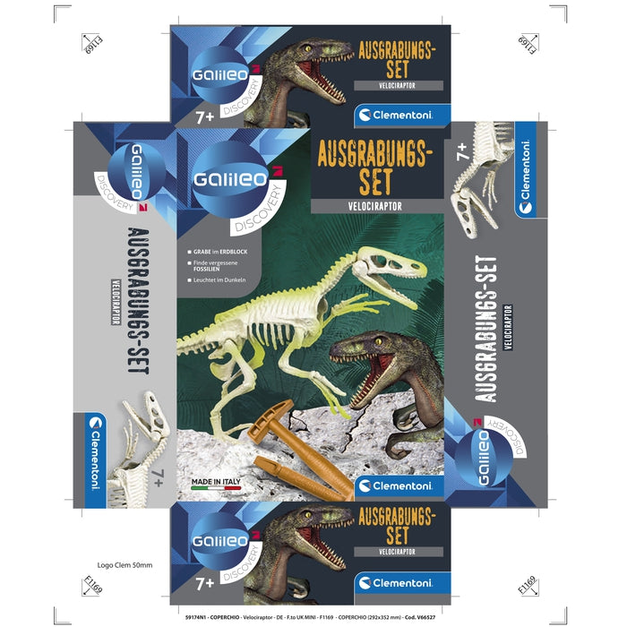 Ausgrabungs-Set Velociraptor