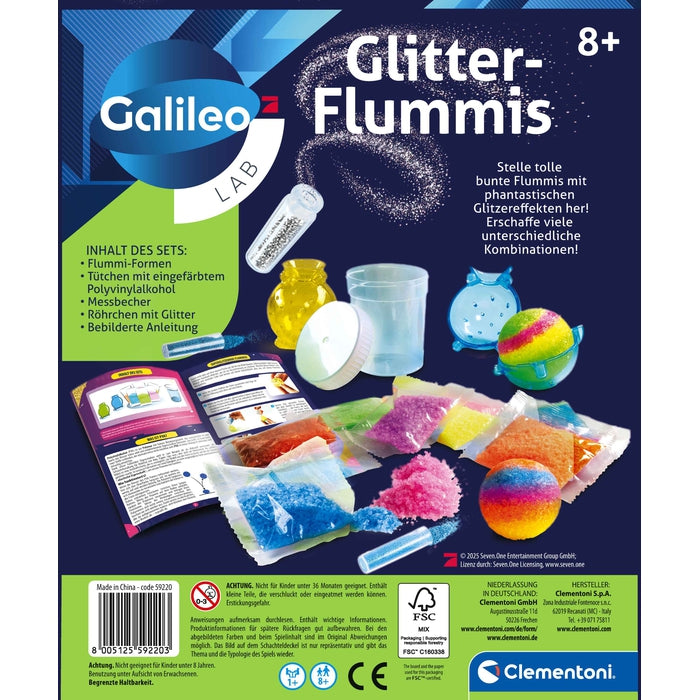 Glitter-Flummis