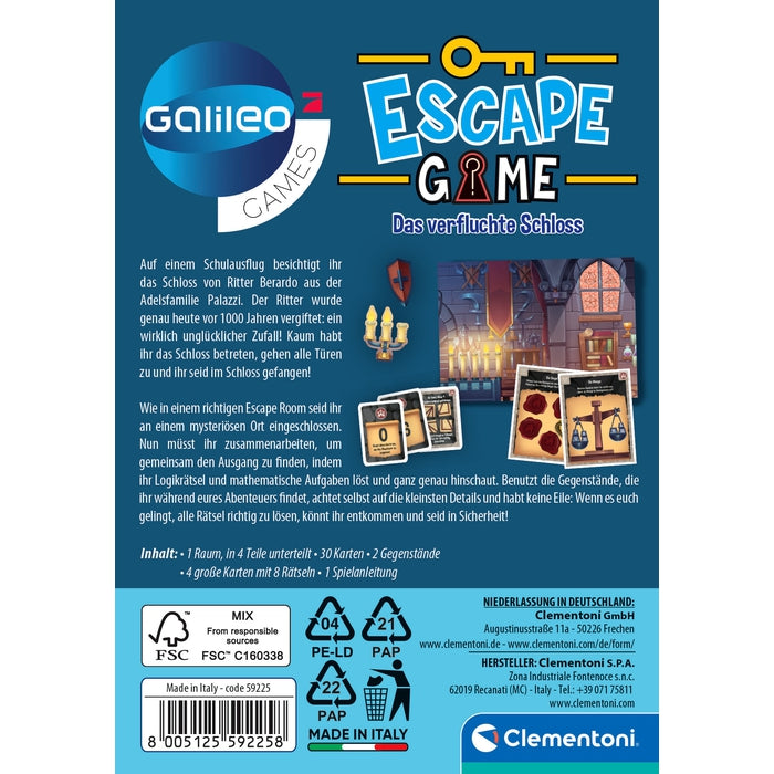 Escape Game - Das verfluchte Schloss