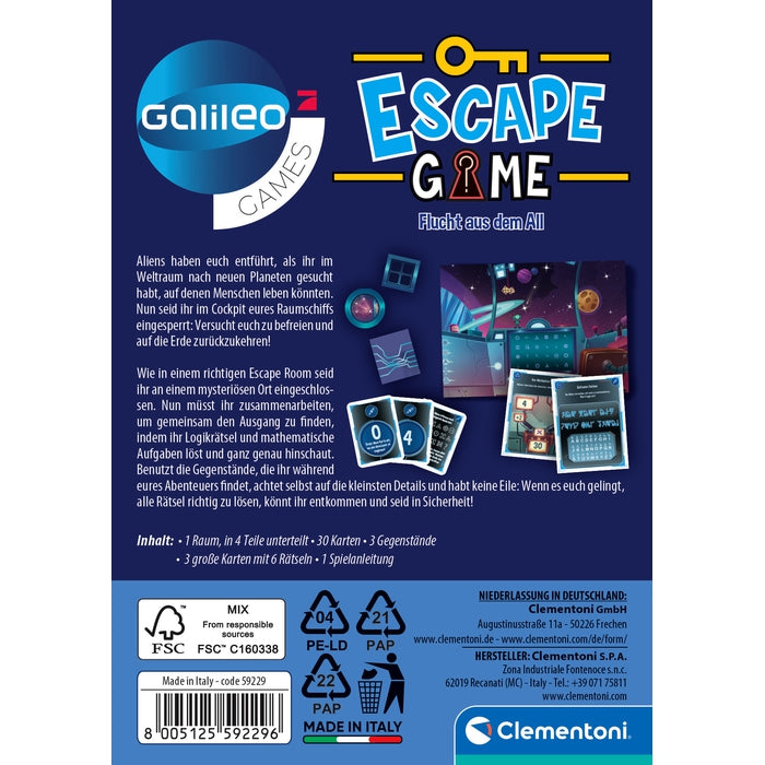 Escape Game - Flucht aus dem All