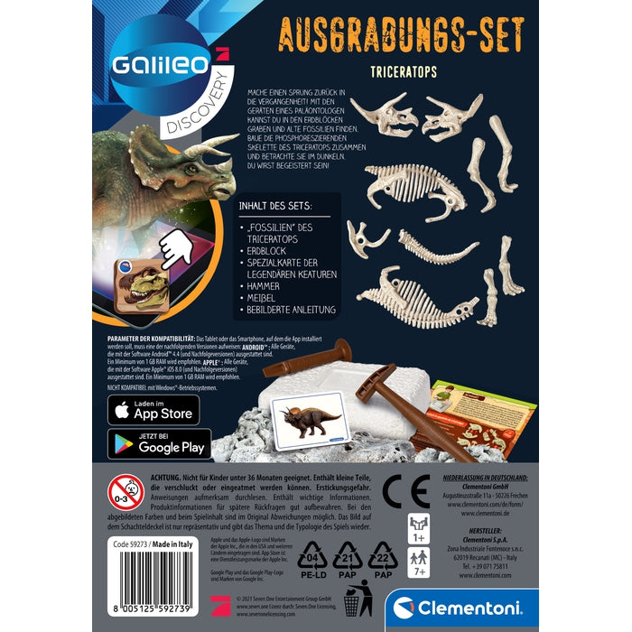 Ausgrabungs-Set Triceratops