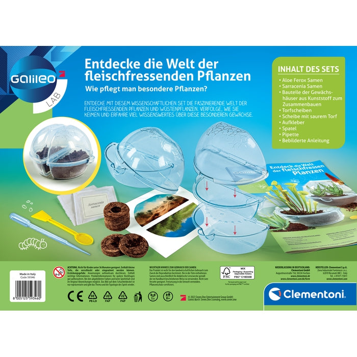 Entdecke die Welt der fleischfressenden Pflanzen