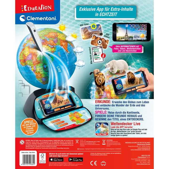 Digitaler Globus Real-Time