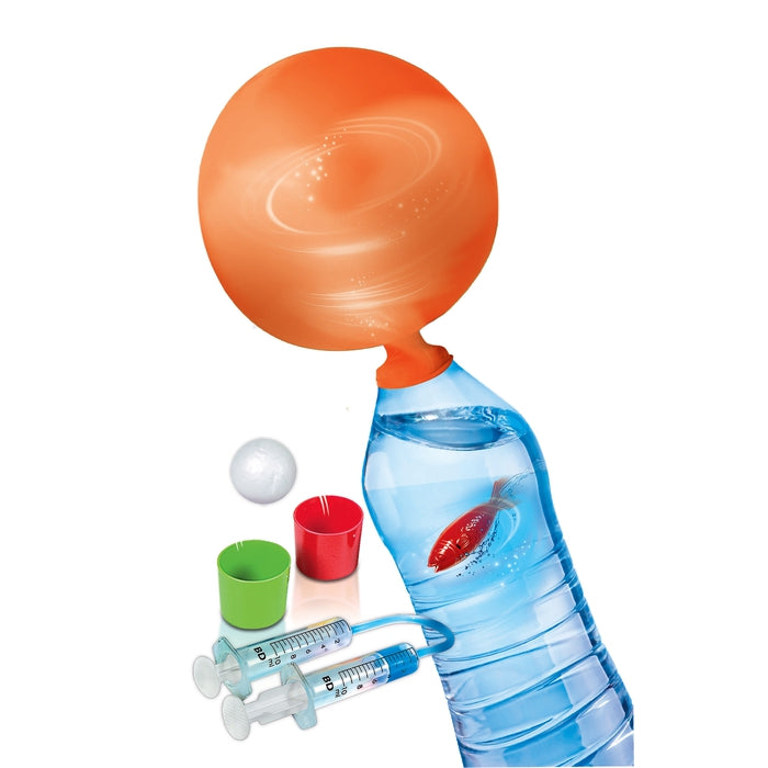 Experimentiere mit Luft und Wasser