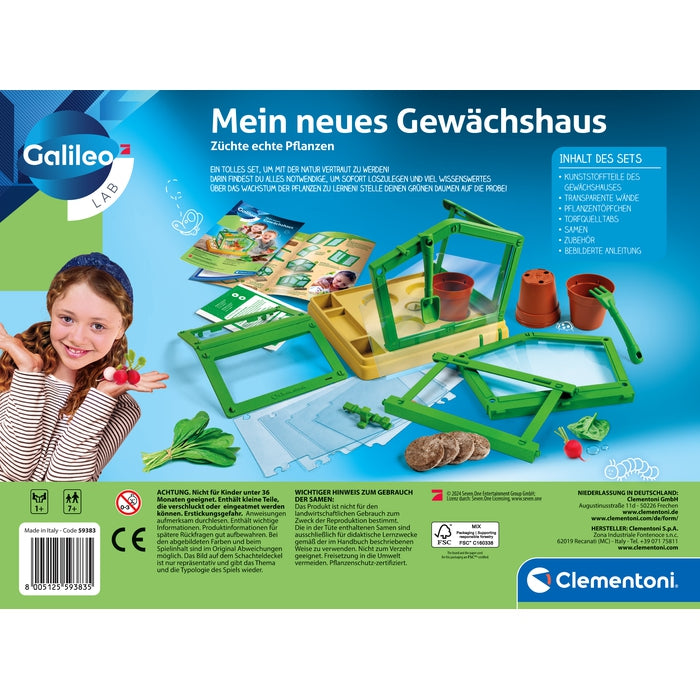 Mein neues Gewächshaus