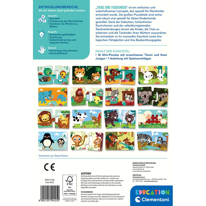 Tiere und Tierkinder