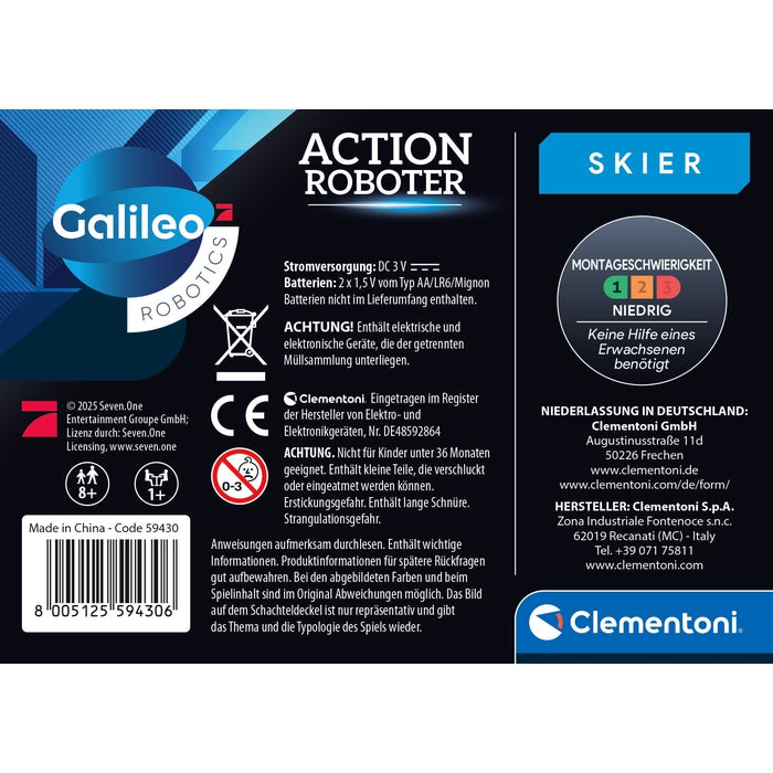 Action Roboter - Skier