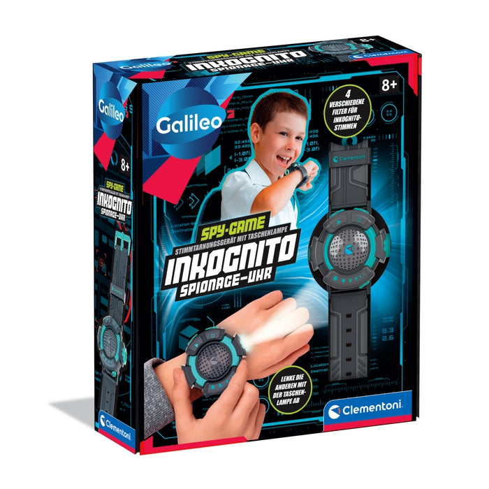 Inkognito Spionage-Uhr