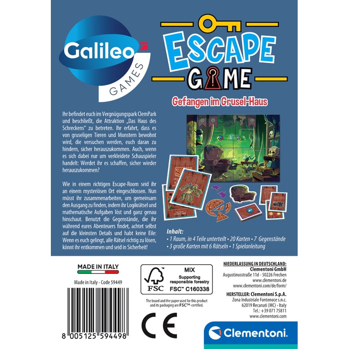 Escape Game - Gefangen im Grusel-Haus