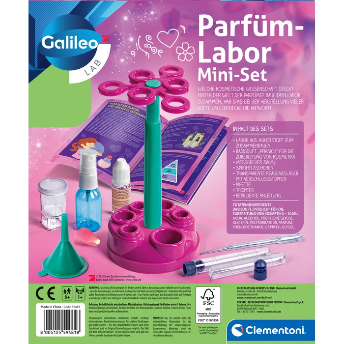 Parfüm-Labor Mini-Set Clementoni DE