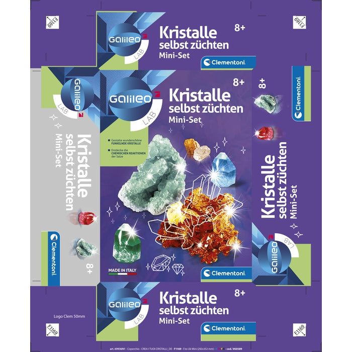 Kristalle selbst züchten Mini-Set