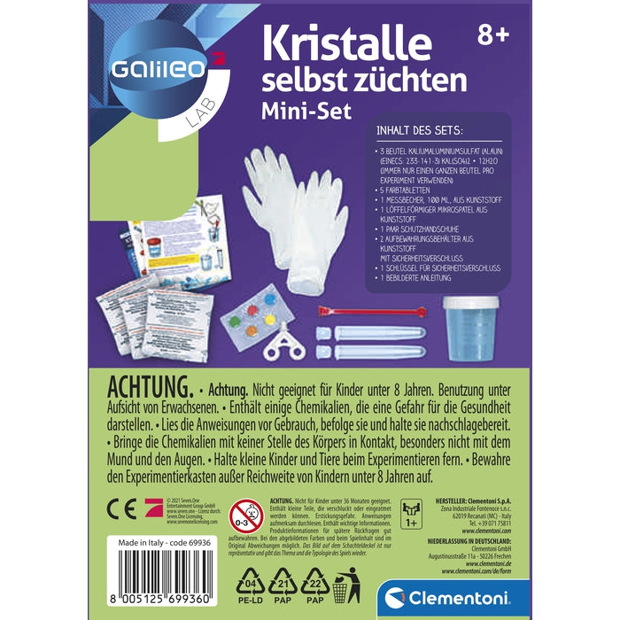 Kristalle selbst züchten Mini-Set