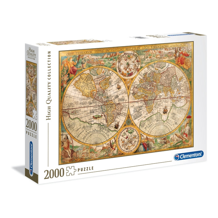 Ancient map - 2000 teile