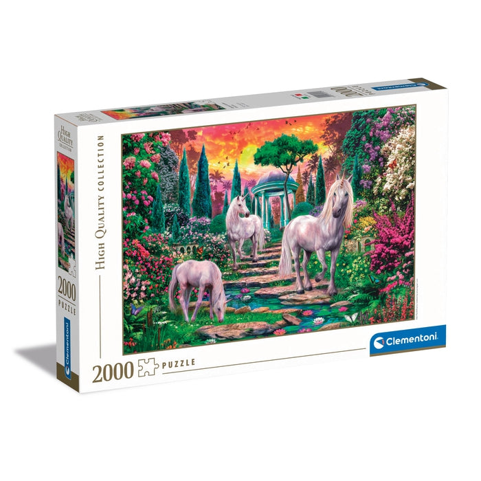 Classical Garden Unicorns - 2000 teile