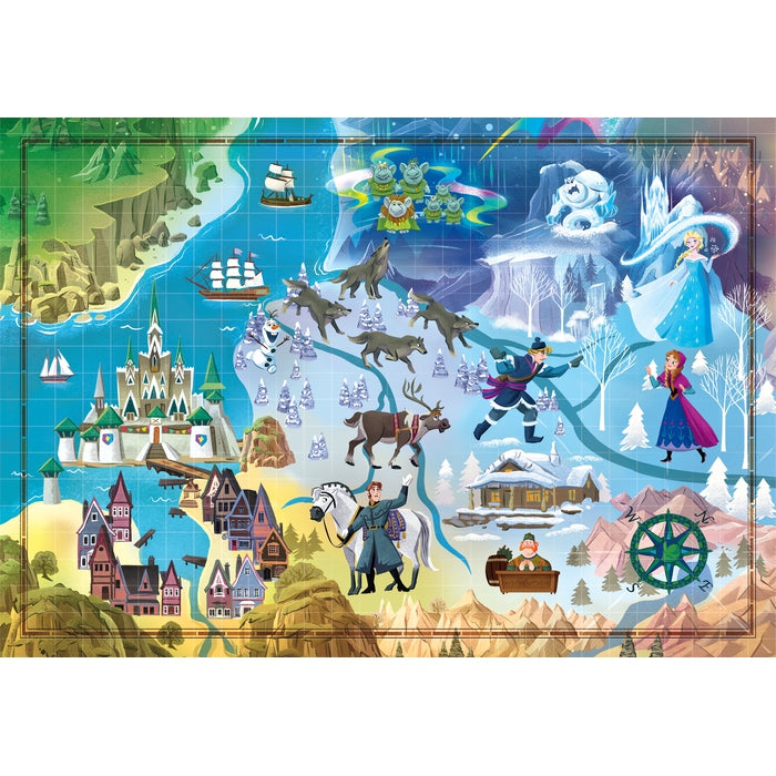 Disney Maps Frozen - 1000 teile
