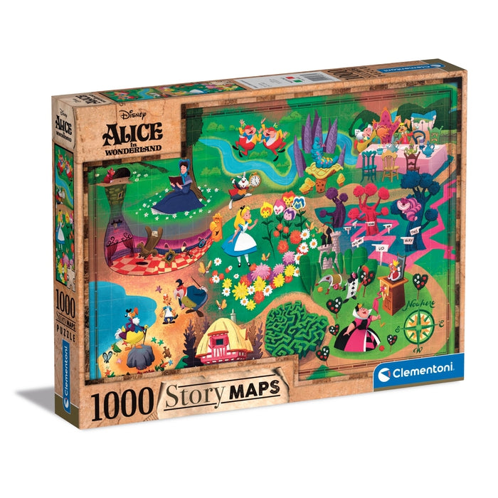 Disney Maps Alice - 1000 teile
