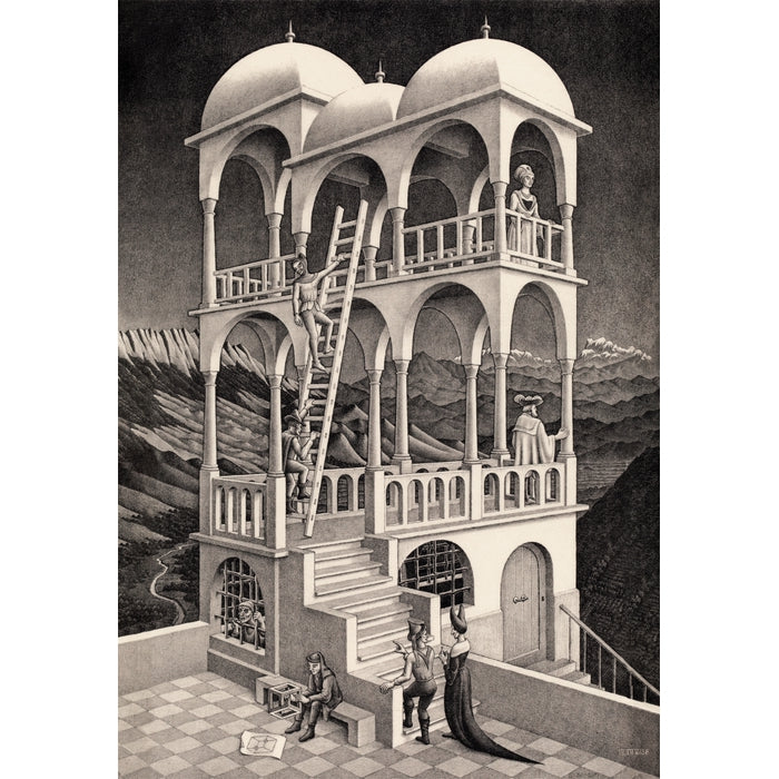 M. C. Escher, "Belvedere" - 1000 teile