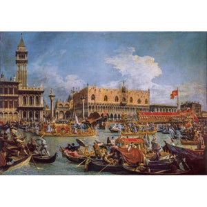 Canaletto, "The Return Of The Bucentaur at the Molo on Ascension Day" - 1000 teile