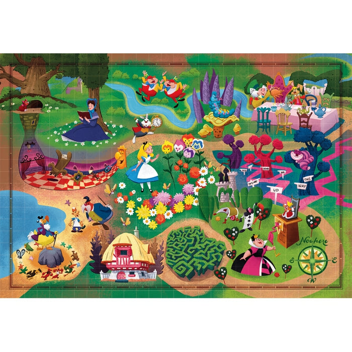 Disney Maps Alice - 1000 teile