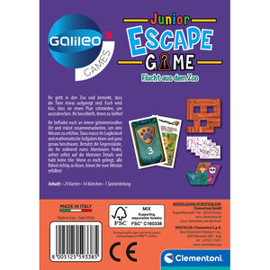 Escape Game Junior - Flucht aus dem Zoo